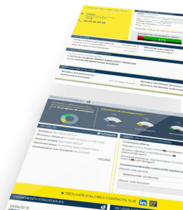 FICHES SOCIÉTÉS pour bâtir une approche commerciale qualitative.