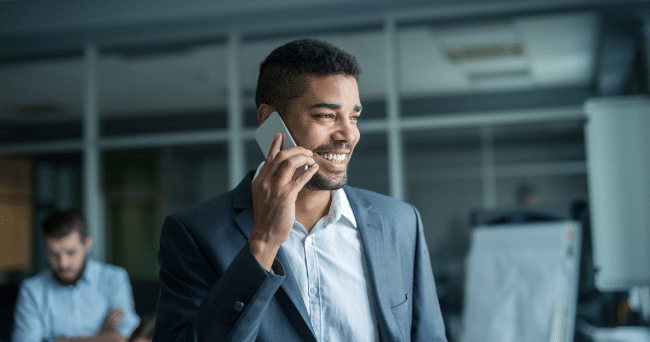 appel homme prospection