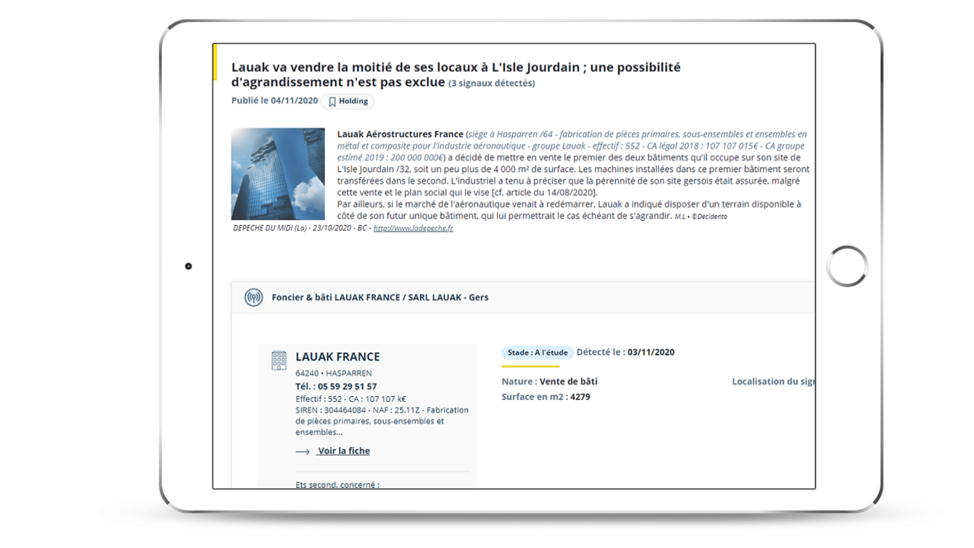comptes clés