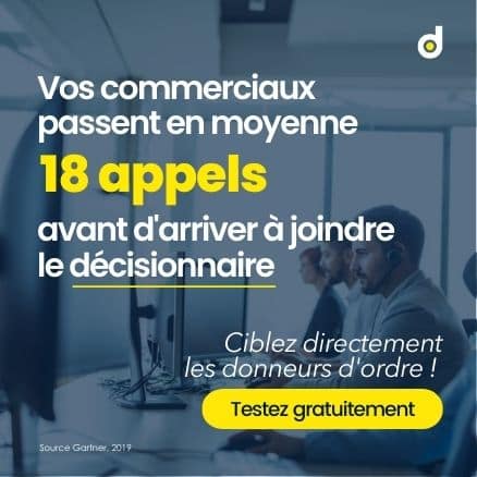 Chiffres prospection commerciale 18 appels