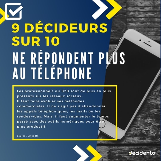 39 Chiffres prospection commerciale réponse décideurs