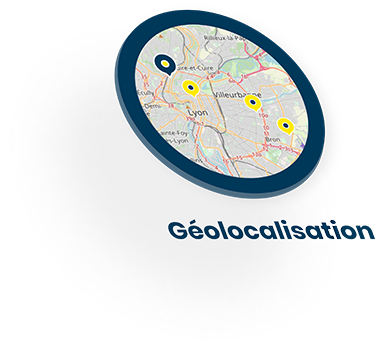 Géolocalisation cartographie Decidento
