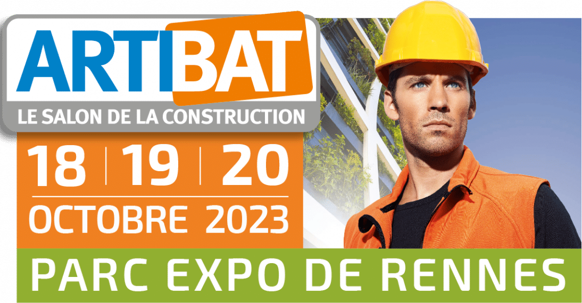 Salon ARTIBAT, construction, Parc Expo Rennes, 2023.