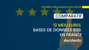 Comparatif bases de données B2B en France