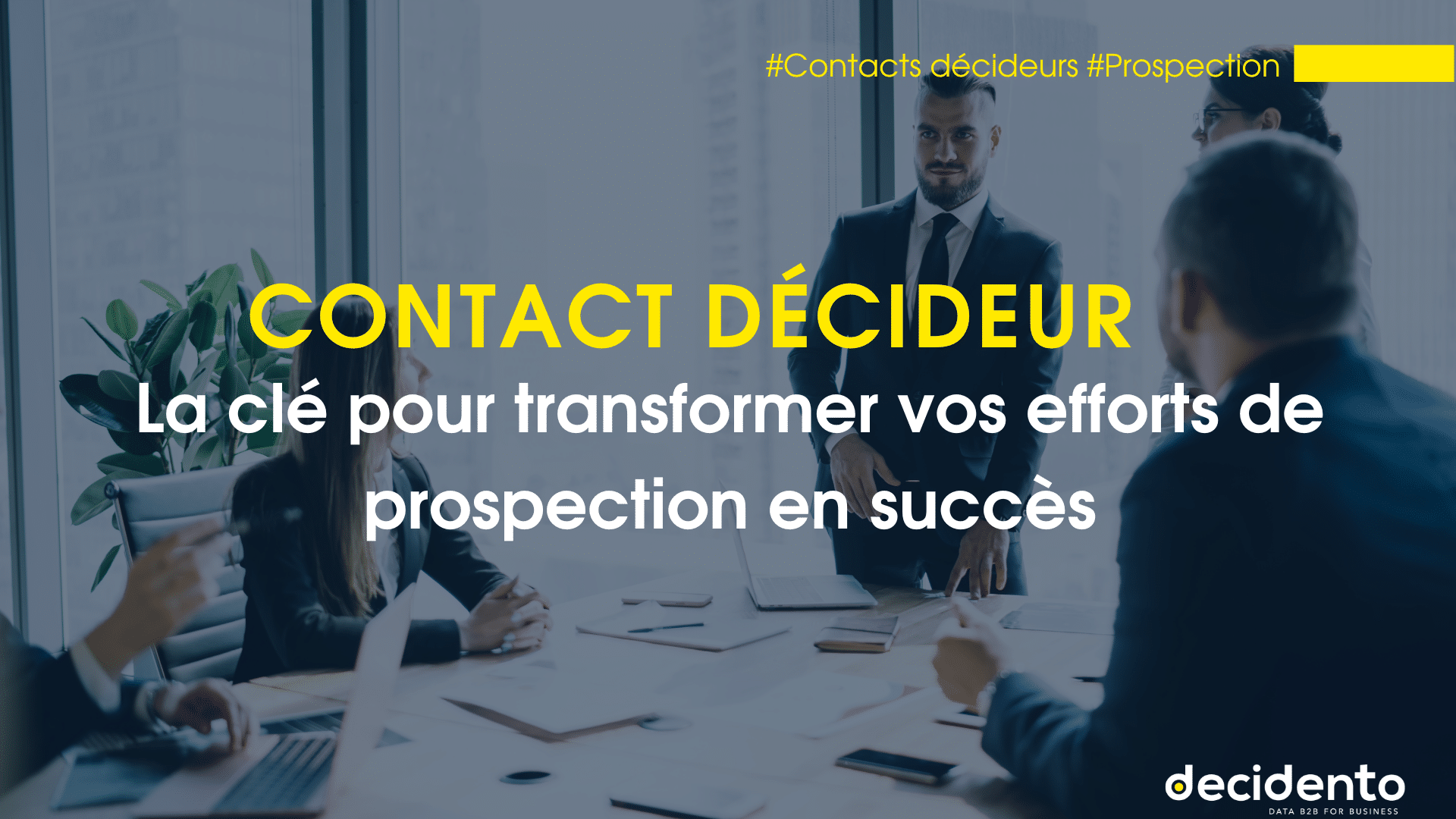 Réunion professionnelle sur la prospection clients.