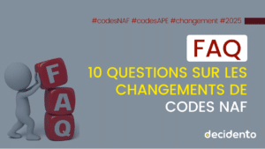10 questions sur les changements de codes NAF.