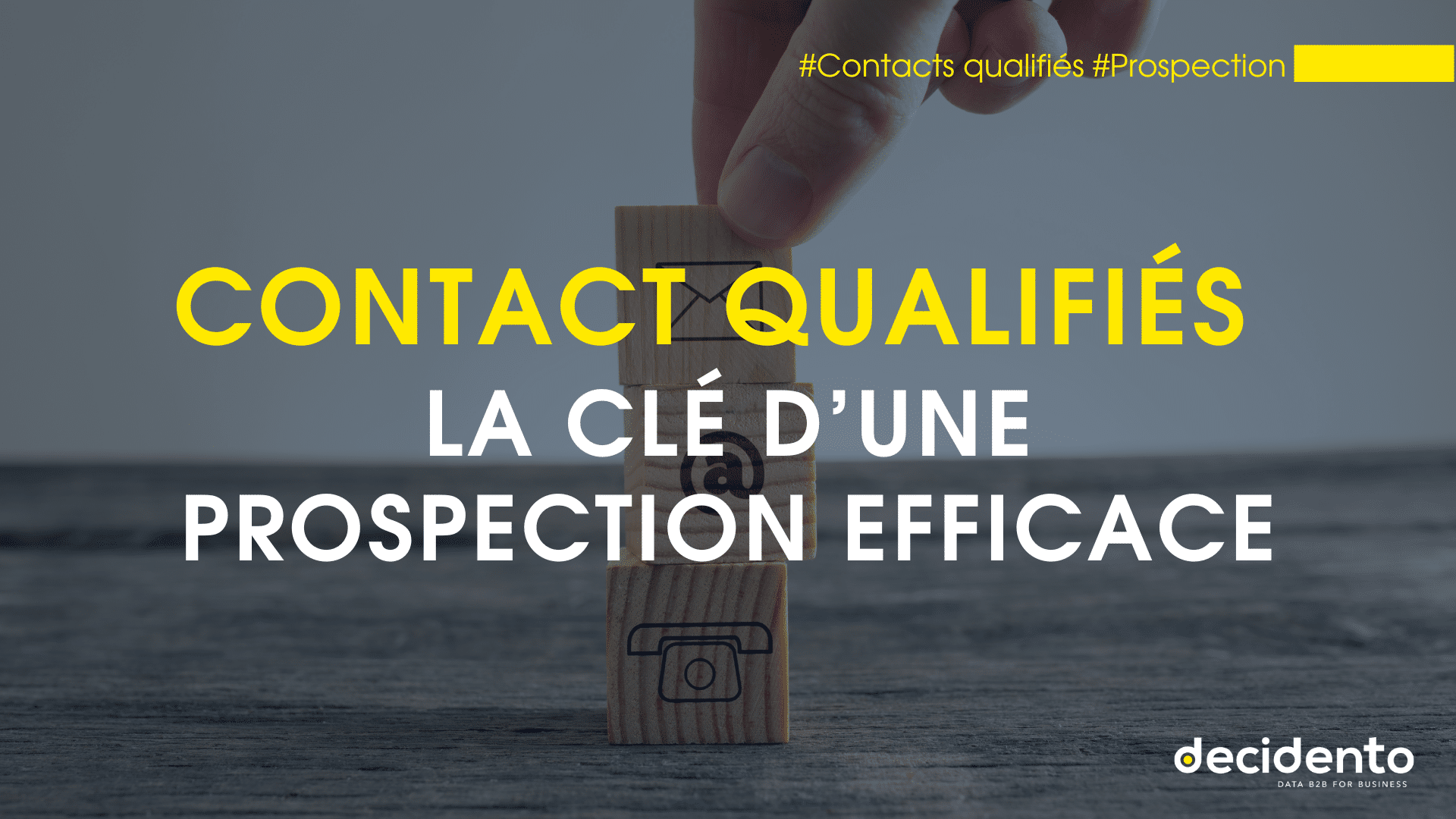 Texte sur la prospection avec contacts qualifiés.