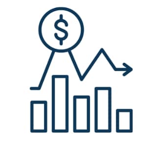 capture d’écran 27 1 2026 144254 www.canva.com Graphique financier en hausse, flèches et dollars.